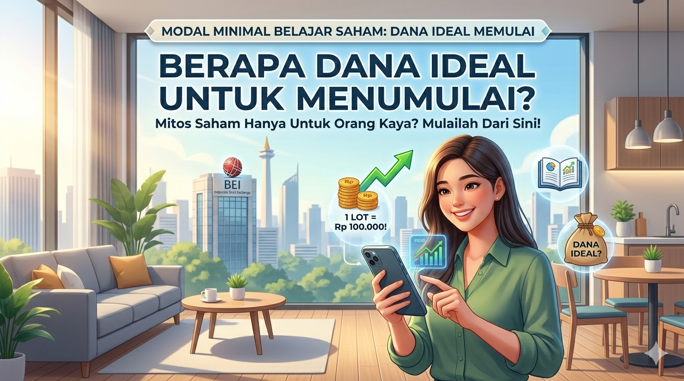 Modal Minimal Belajar Saham: Berapa Dana yang Ideal untuk Memulai?